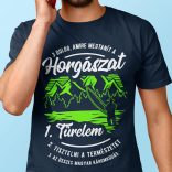 3 dolog, amire megtanít a horgászat (Férfi póló)