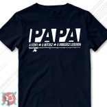 Apa/Papa - a férfi, a mítosz, a horgász legenda (Férfi póló)