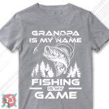 Dad is my name, fishing is my game! (Férfi póló)