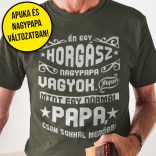 Én egy horgász apuka/nagypapa vagyok (Férfi póló)