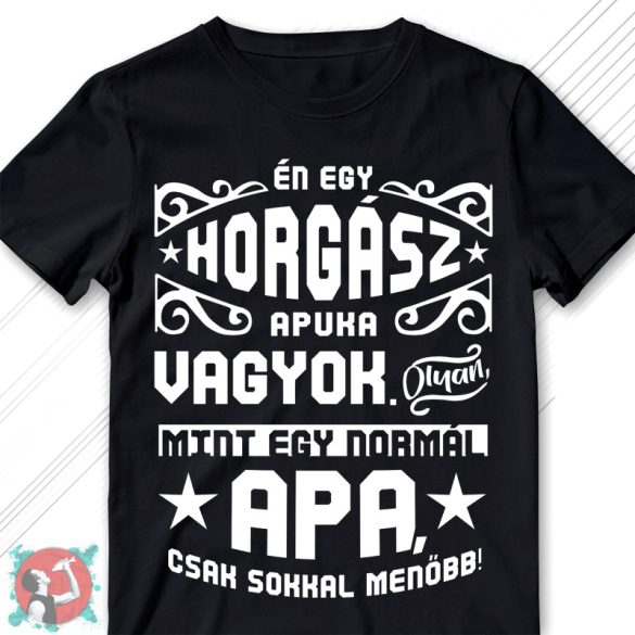 Én egy horgász apuka/nagypapa vagyok (Férfi póló)