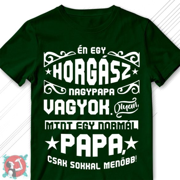 Én egy horgász apuka/nagypapa vagyok (Férfi póló)