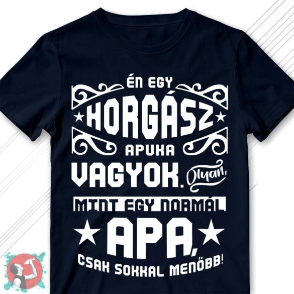 Én egy horgász apuka/nagypapa vagyok (Férfi póló)