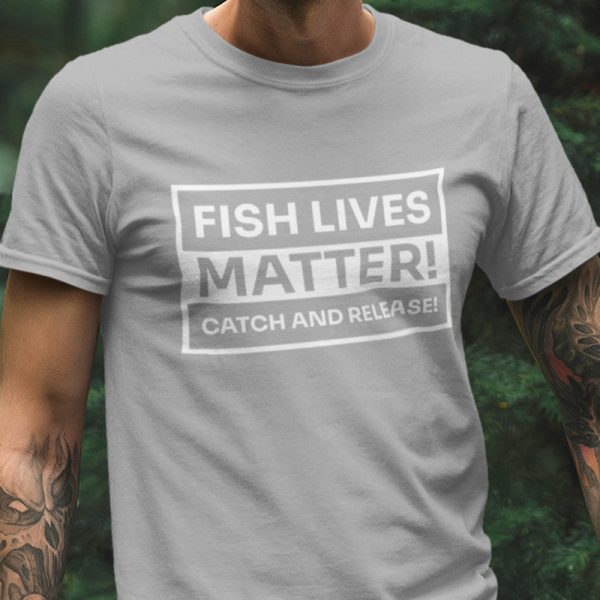 Fish Lives Matter! Catch and release! (Férfi póló)
