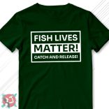 Fish Lives Matter! Catch and release! (Férfi póló)