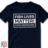 Fish Lives Matter! Catch and release! (Férfi póló)