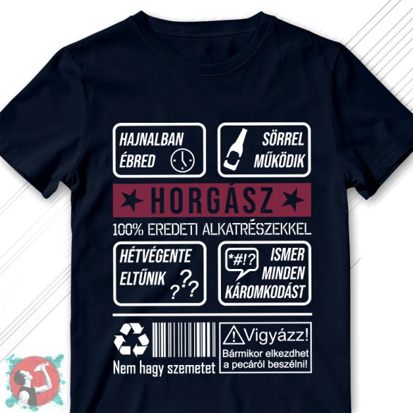 Horgász (Férfi póló)