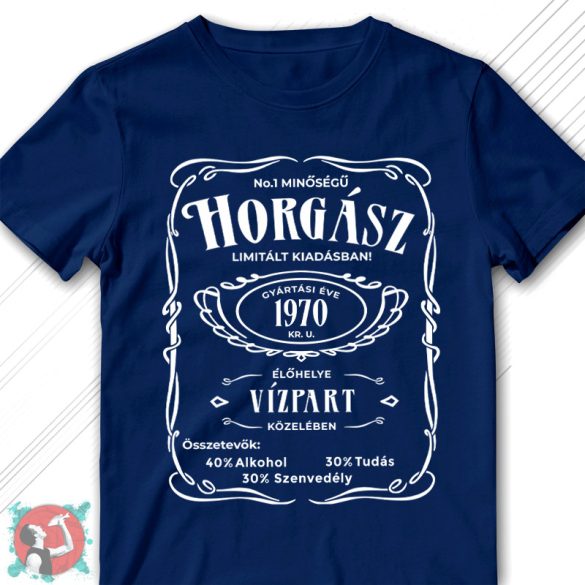 No.1 minőségű horgász (Férfi póló)